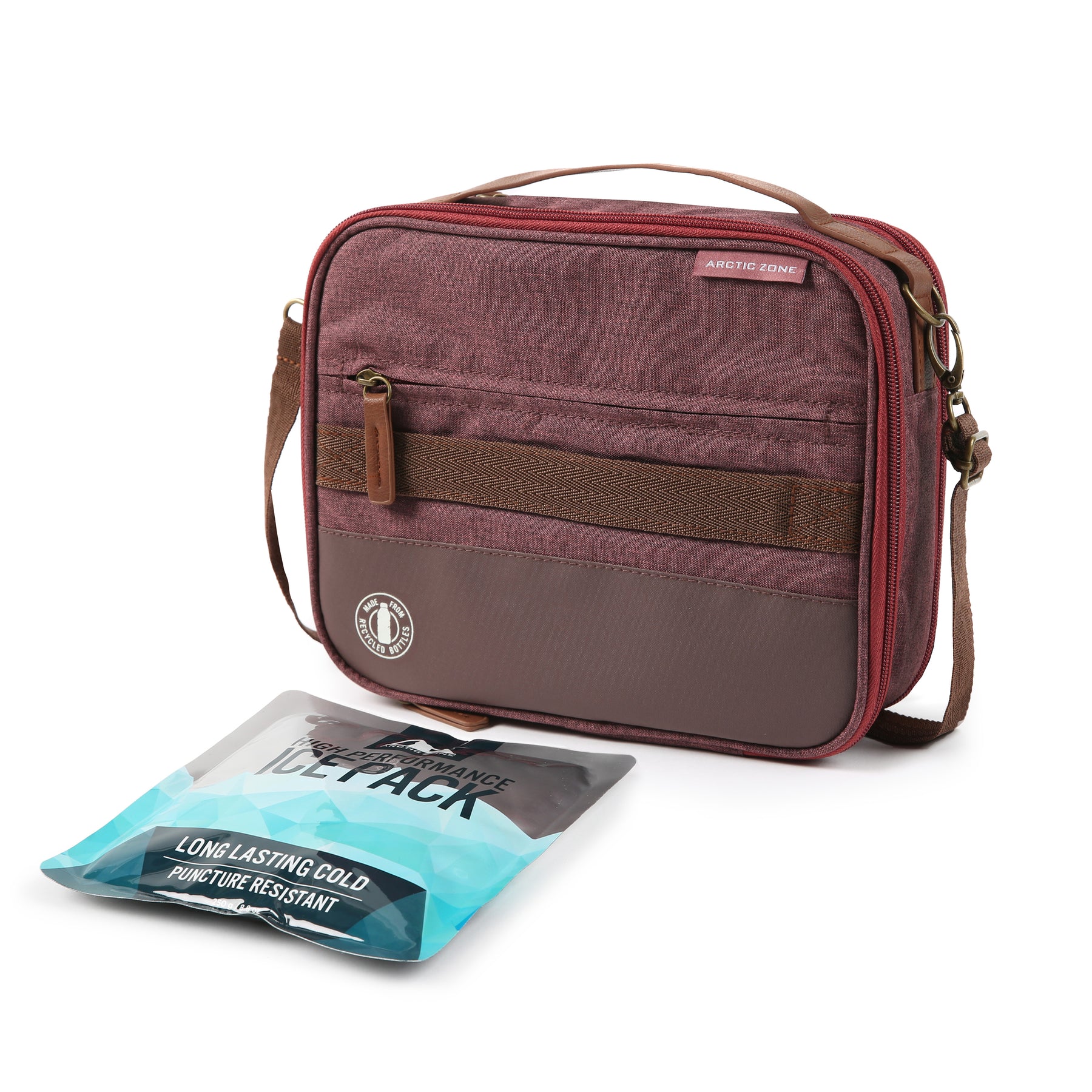 Arctic Zone® Heathered Eco Expandable Lunch Box | Arctic Zone