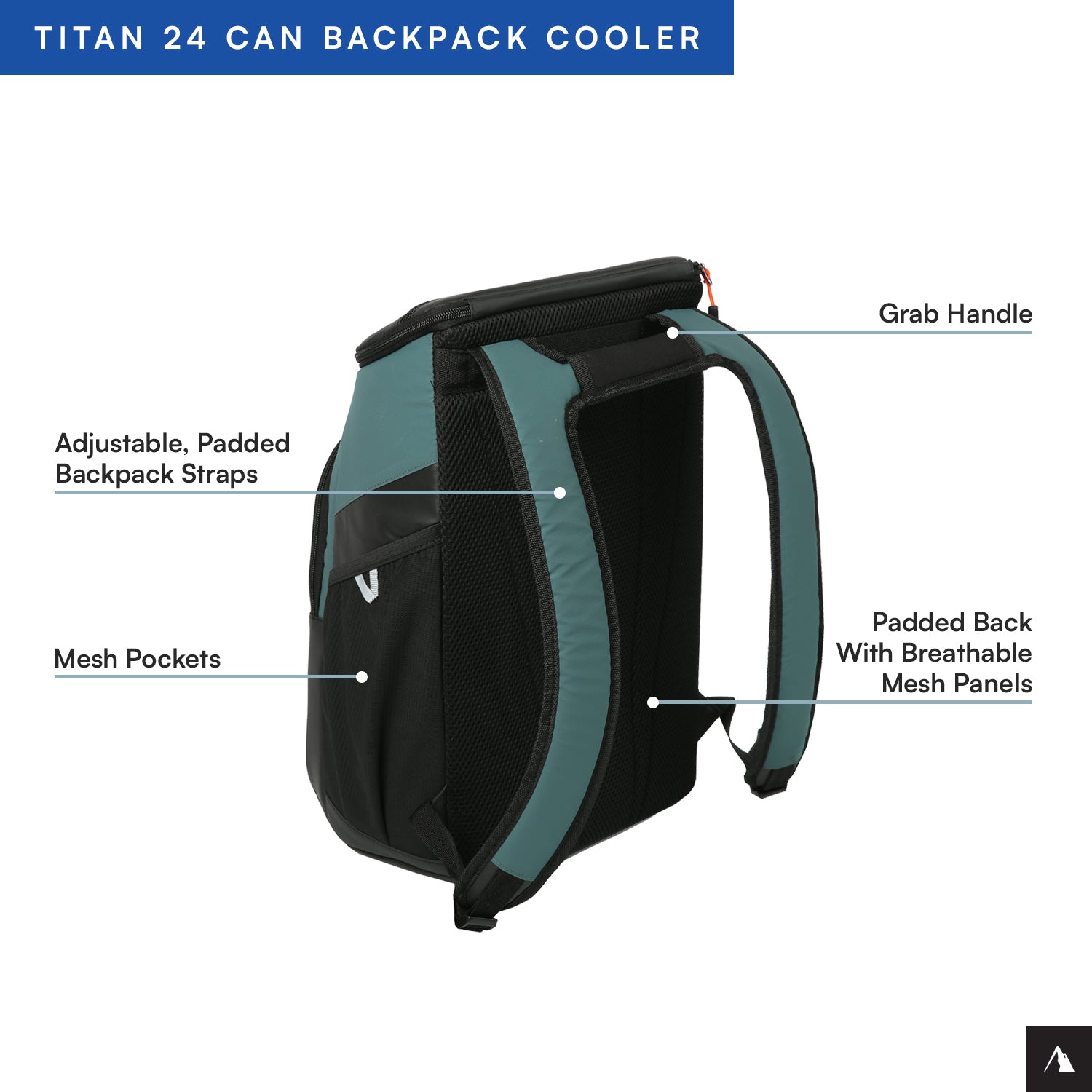 Titan by Arctic Zone™ 24 Can Backpack Cooler | Arctic Zone
