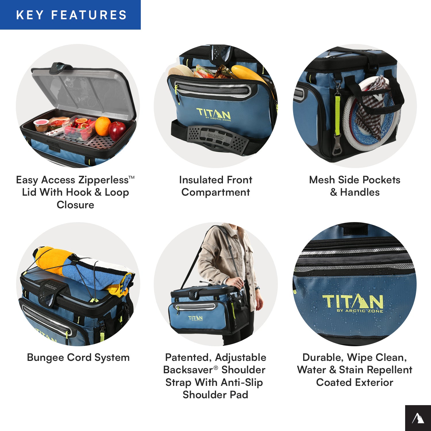 Titan by Arctic Zone™ 48 Can Zipperless HardBody® Cooler | Arctic Zone