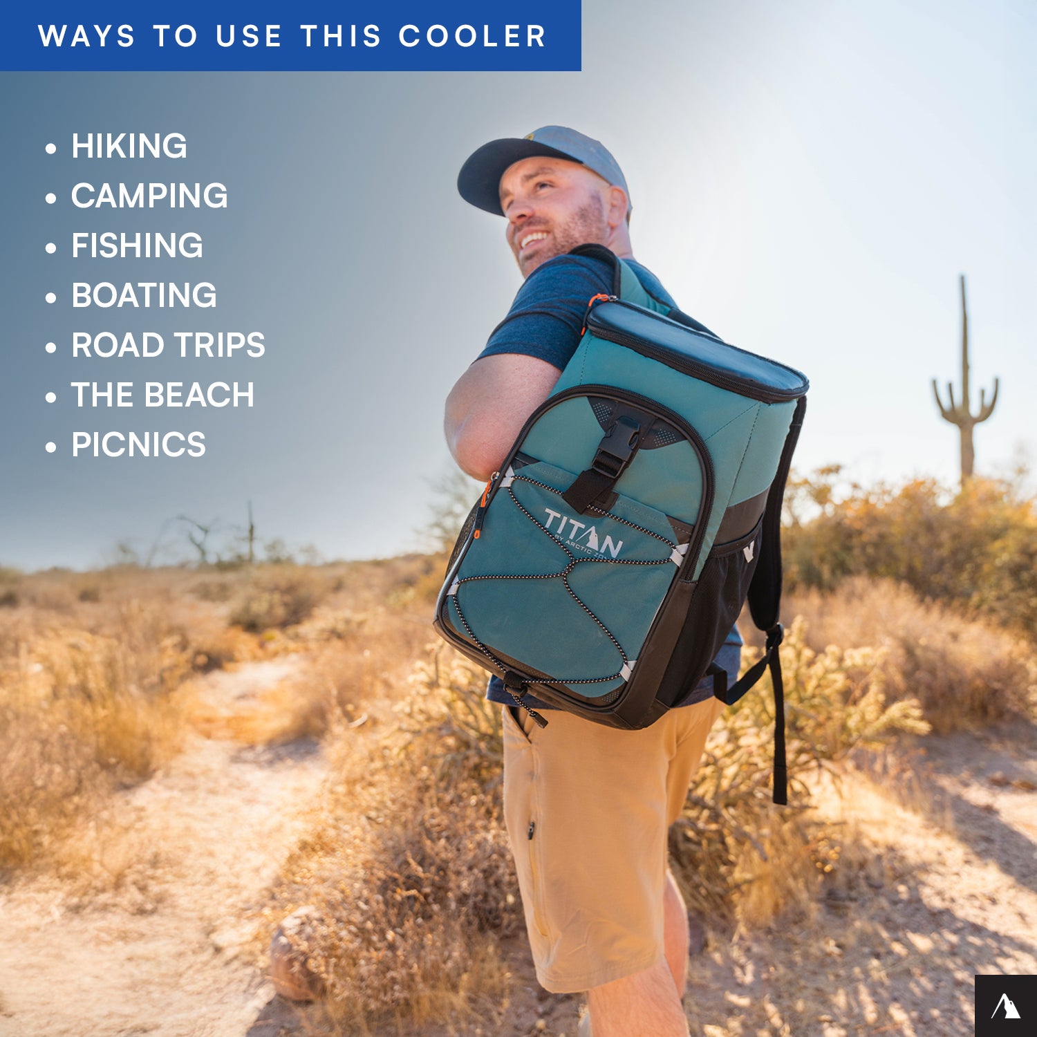 Titan by Arctic Zone™ 24 Can Backpack Cooler | Arctic Zone