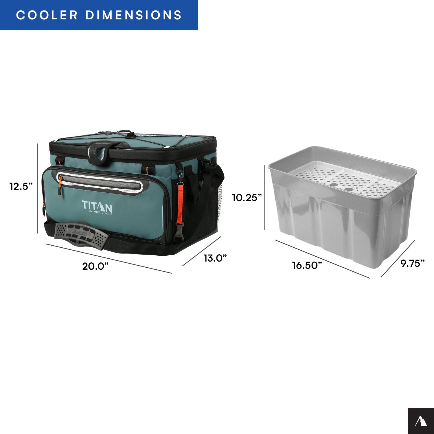 Titan by Arctic Zone™ 48 Can Zipperless HardBody® Cooler | Arctic Zone
