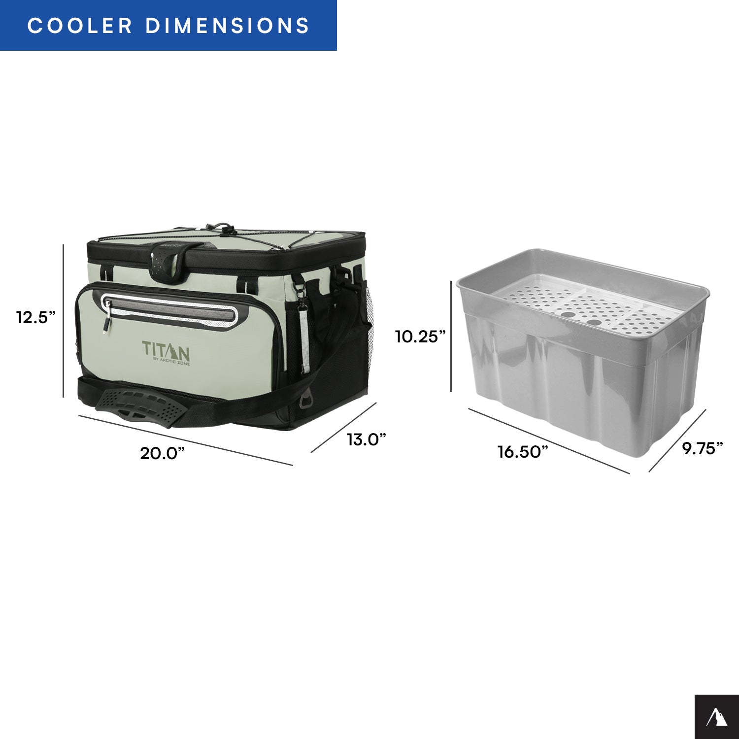 Titan by Arctic Zone™ 48 Can Zipperless HardBody® Cooler | Arctic Zone