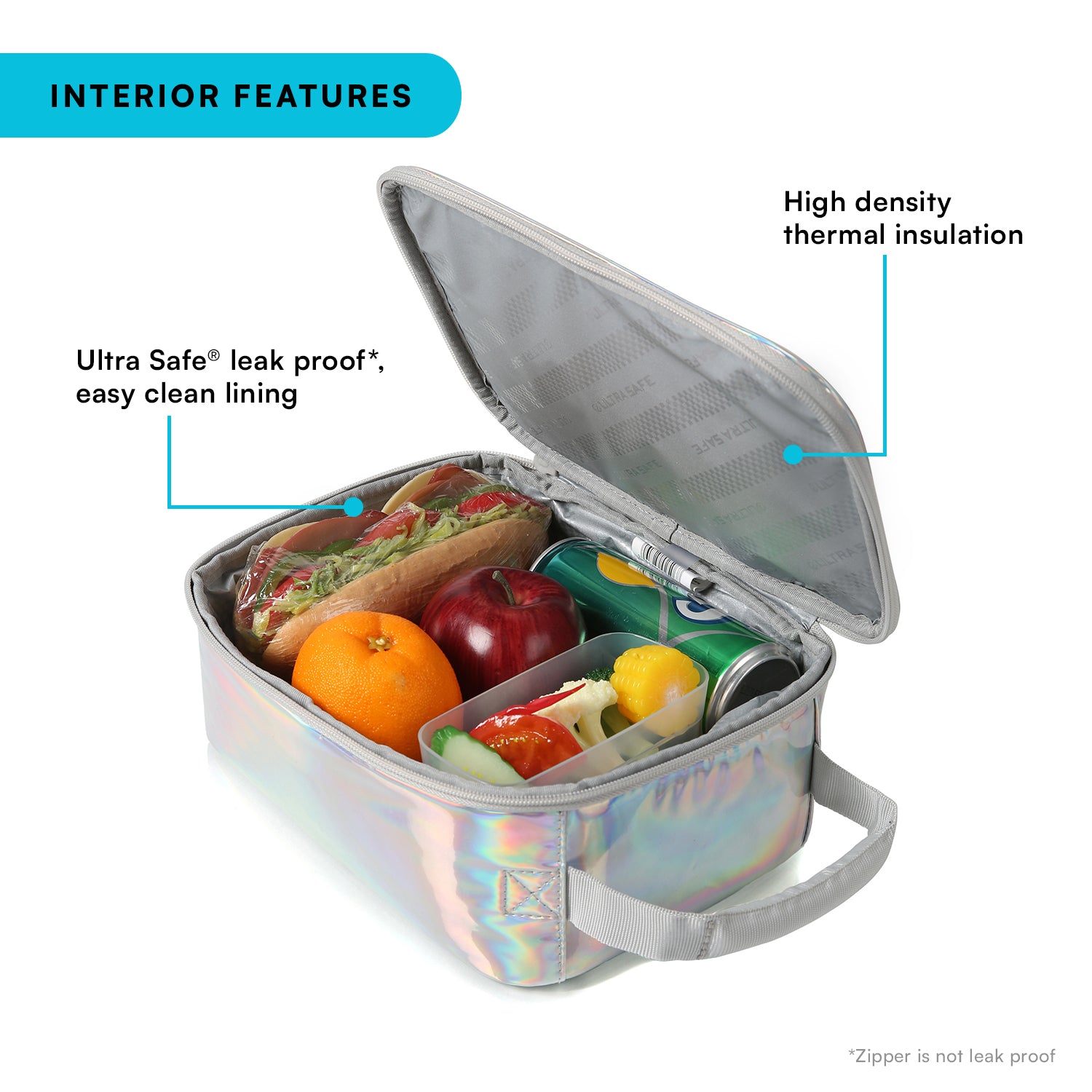 Chrome Lunch Box Combo