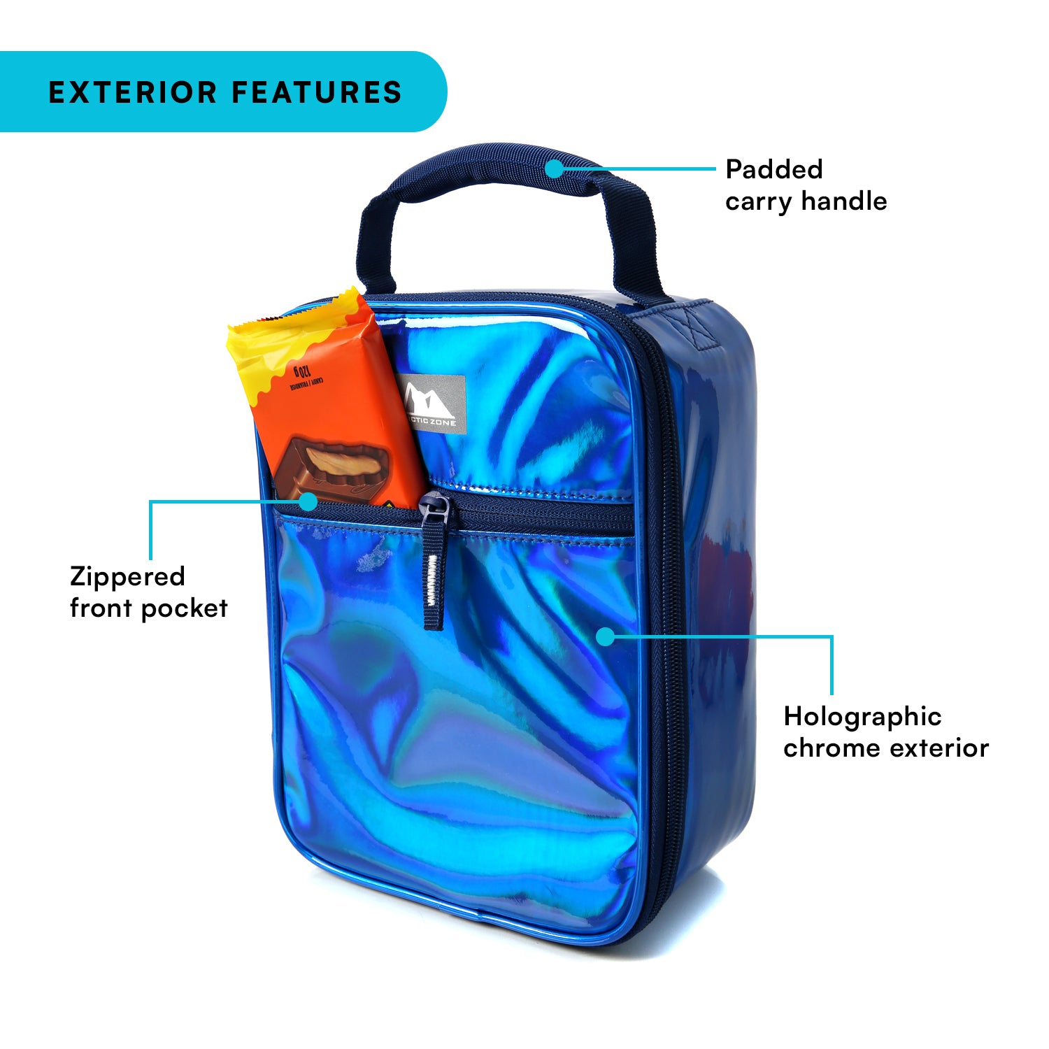 Chrome Lunch Box Combo