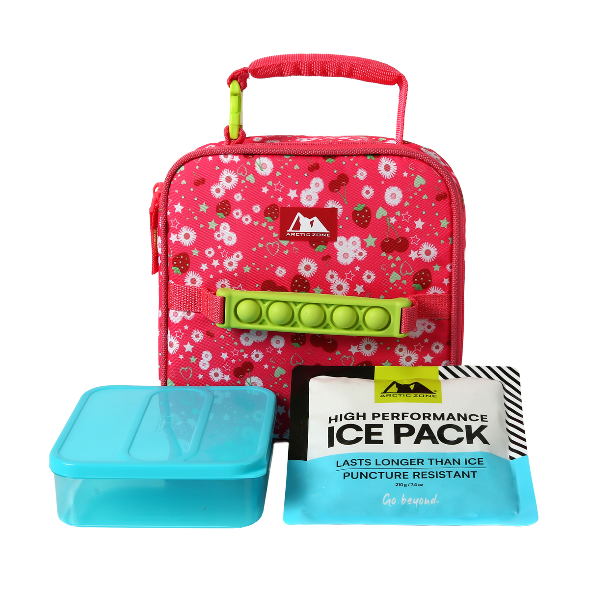 Arctic Zone Pop-it Kids Lunch Box Combo