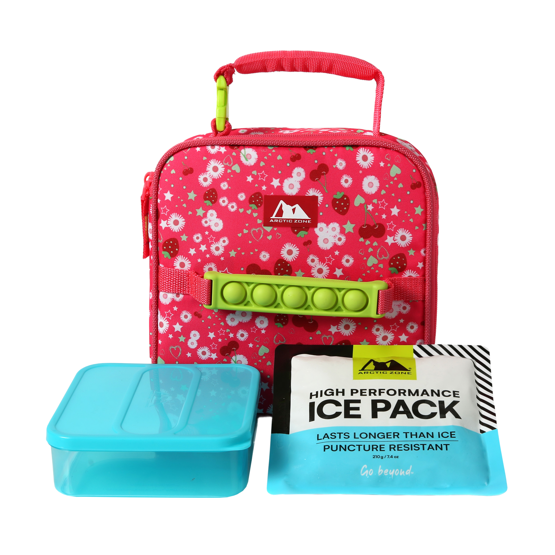 Arctic Zone Pop-it Kids Lunch Box Combo