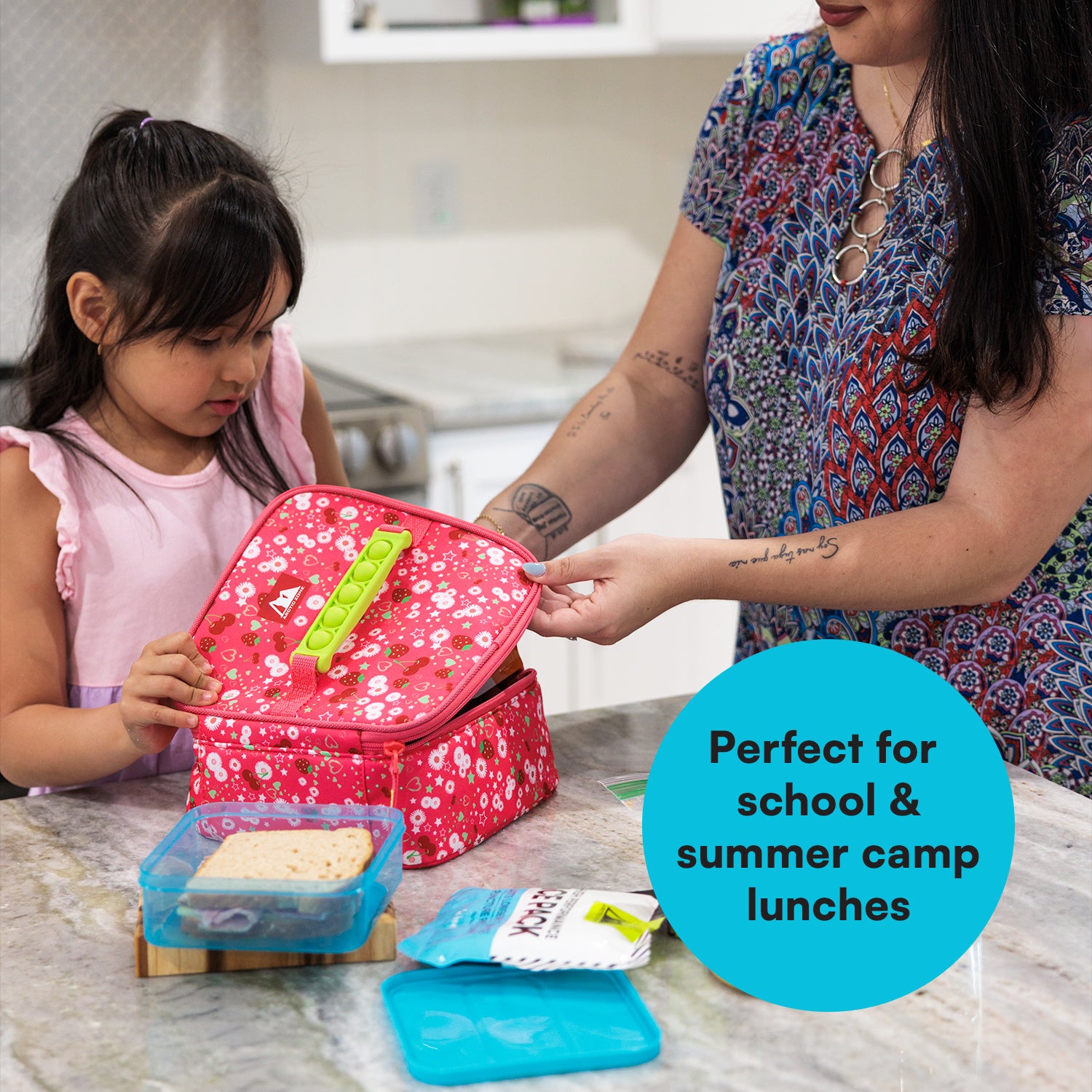 Arctic Zone Pop-it Kids Lunch Box Combo