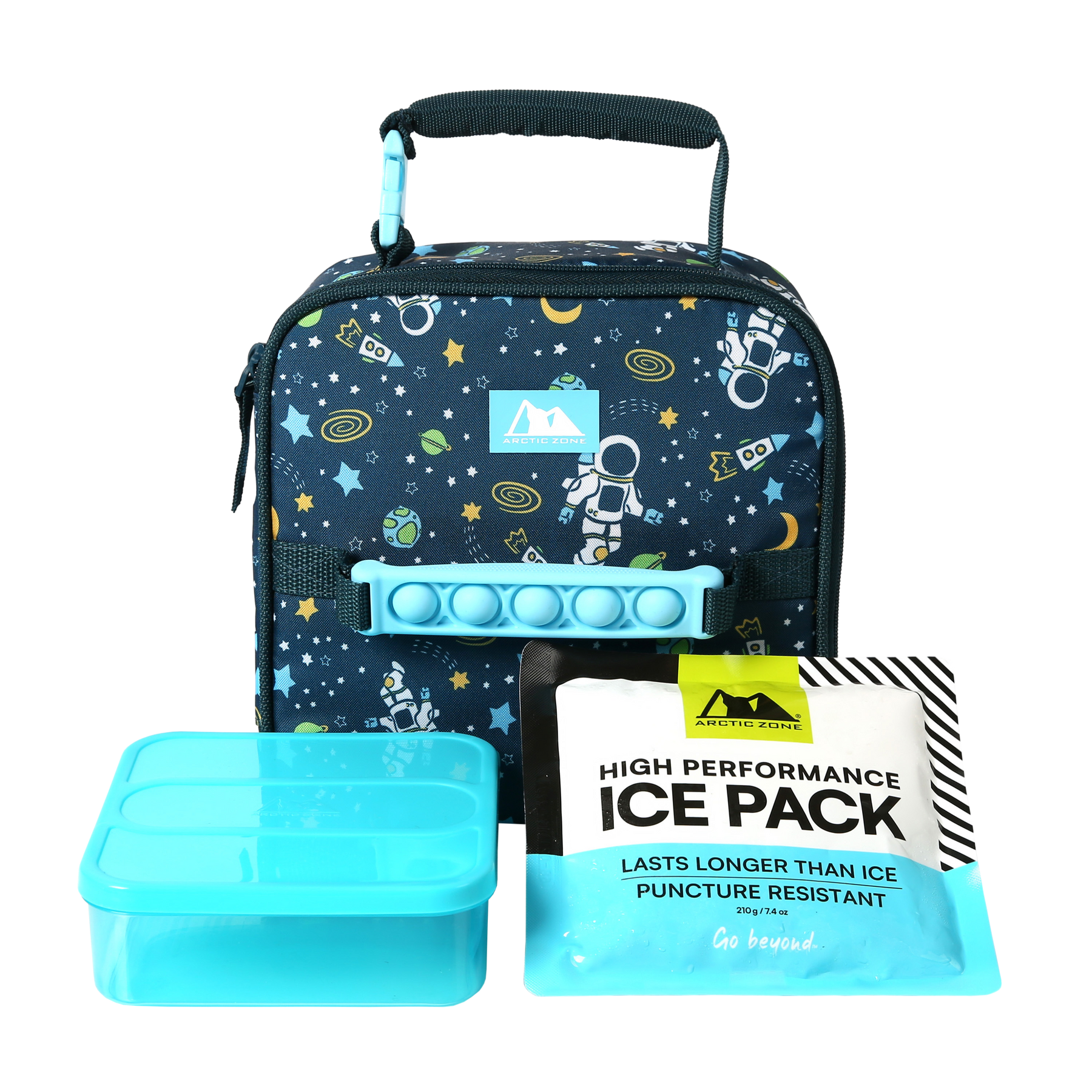 Arctic Zone Pop-it Kids Lunch Box Combo