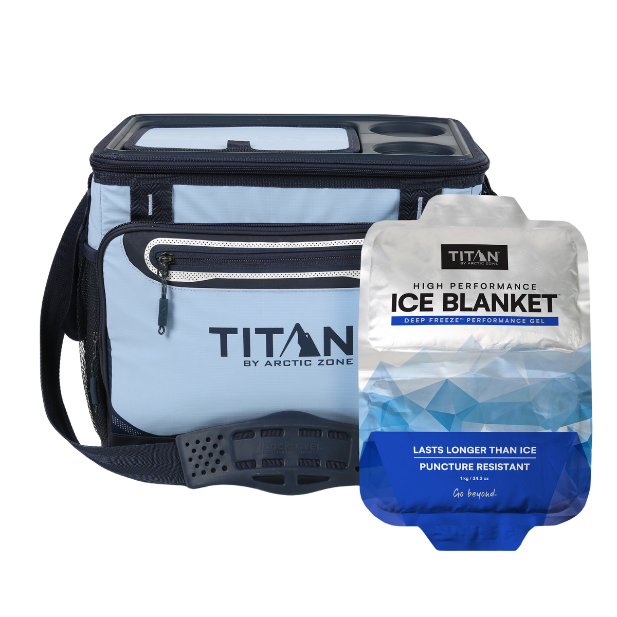 30 Can Collapsible Iceless™ TableTop™ Cooler with Ice Blanket™