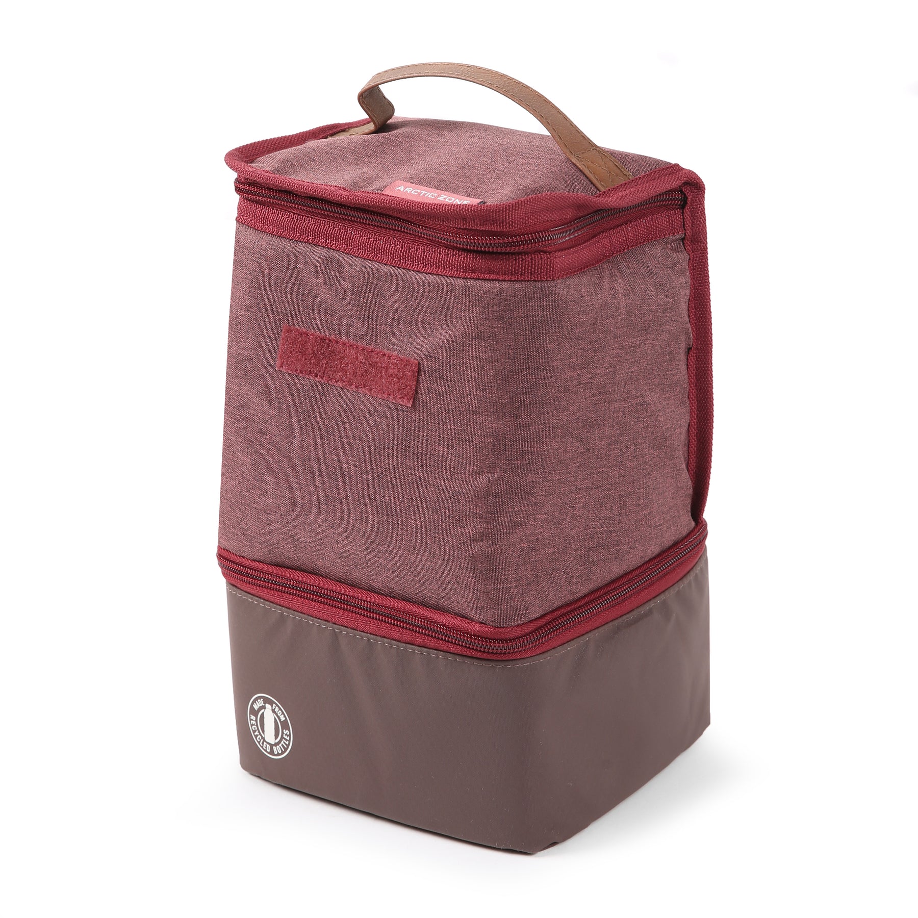Arctic Zone® Heathered Eco Dual Compartment Hi-Top Lunch Pack | Arctic Zone