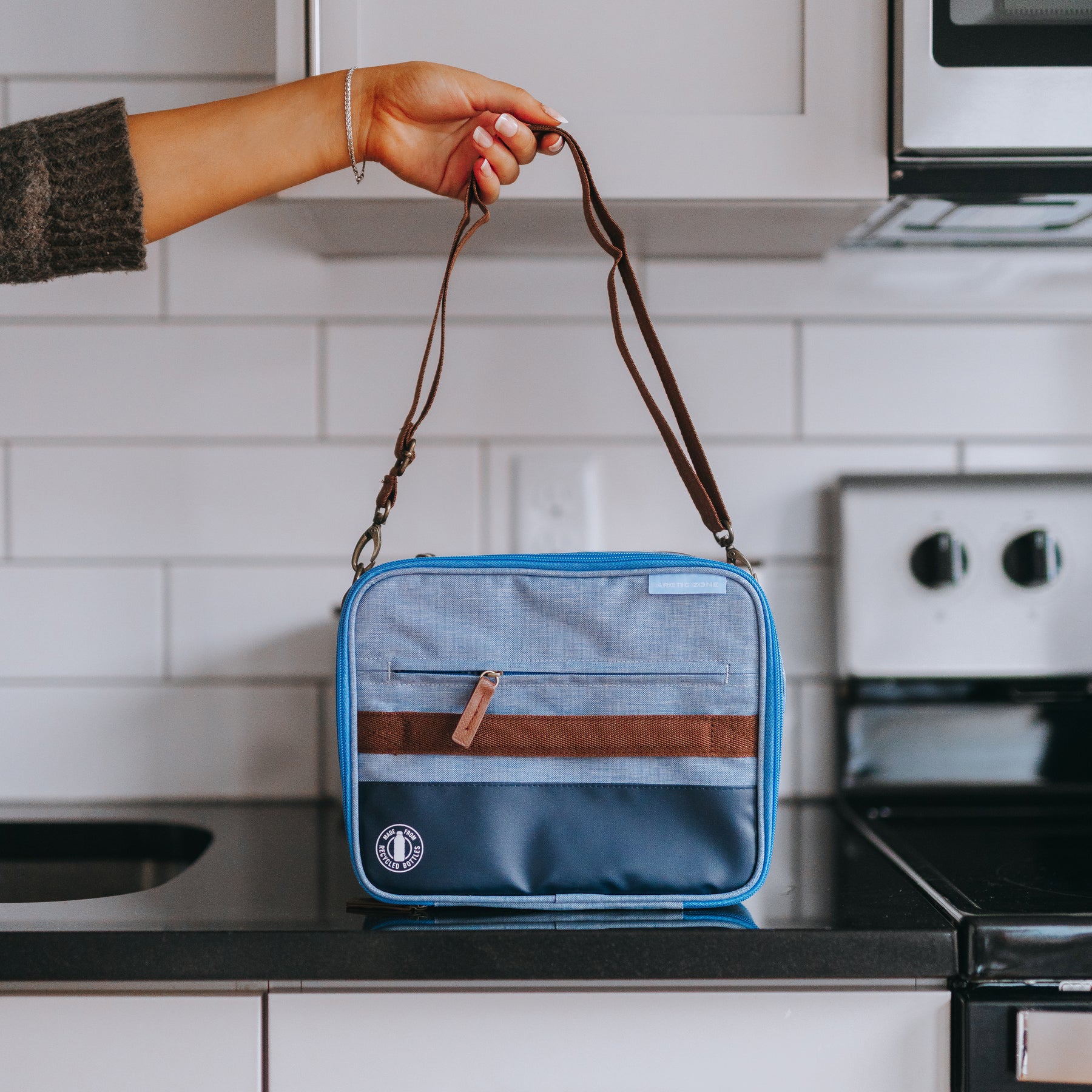 Arctic Zone® Heathered Eco Expandable Lunch Box | Arctic Zone