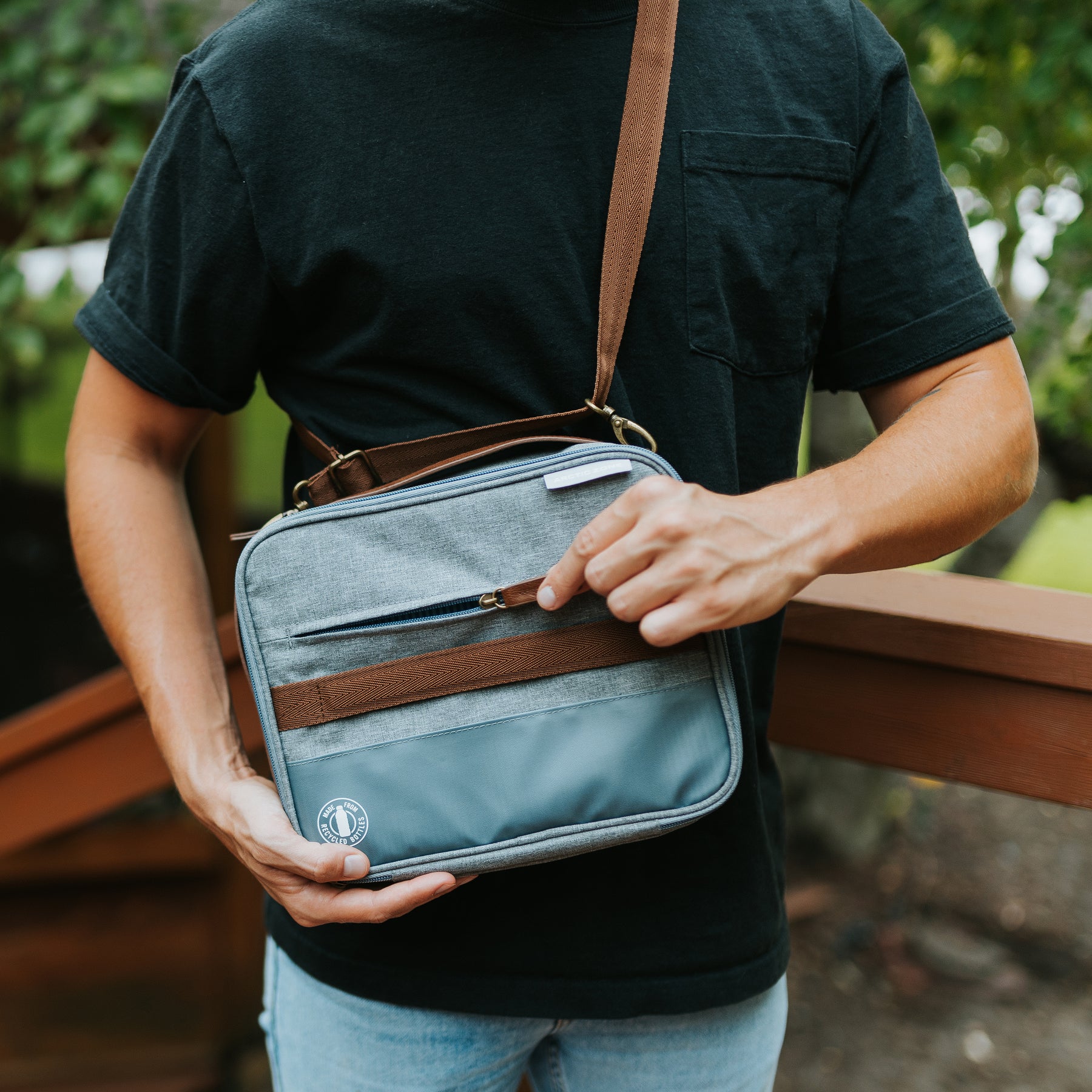 Arctic Zone® Heathered Eco Expandable Lunch Box | Arctic Zone