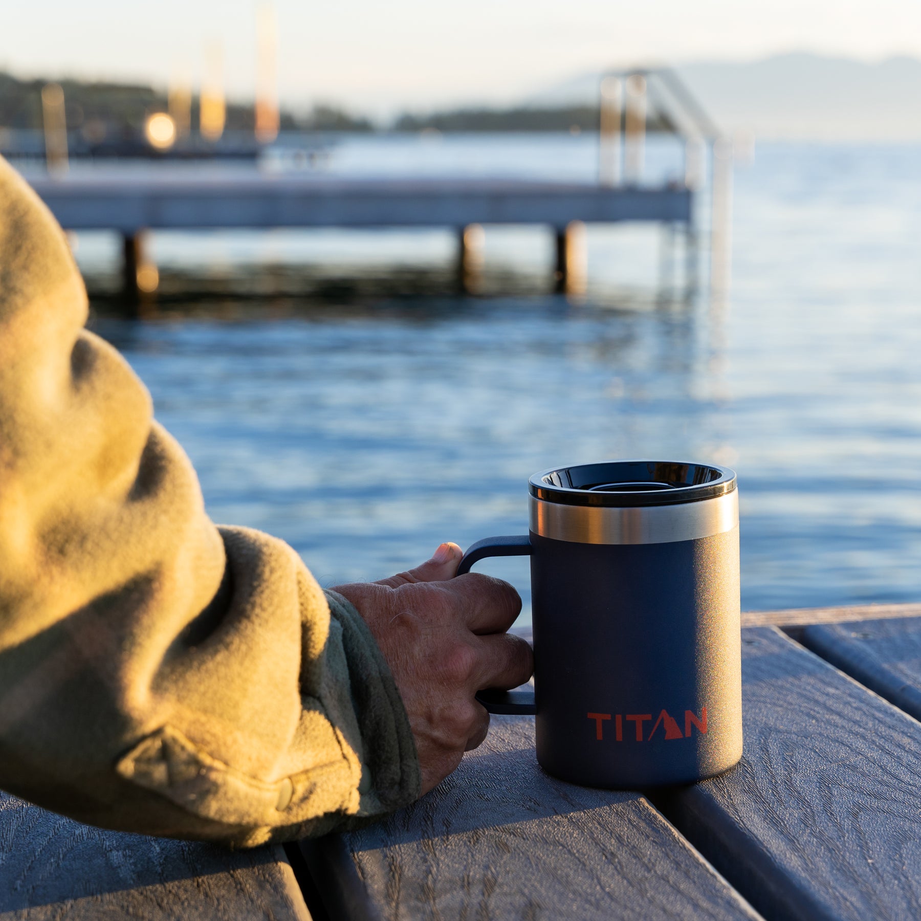 Titan by Arctic Zone™ 14 Oz. Stainless Steel Mug With Microban® Infused Lid* | Arctic Zone