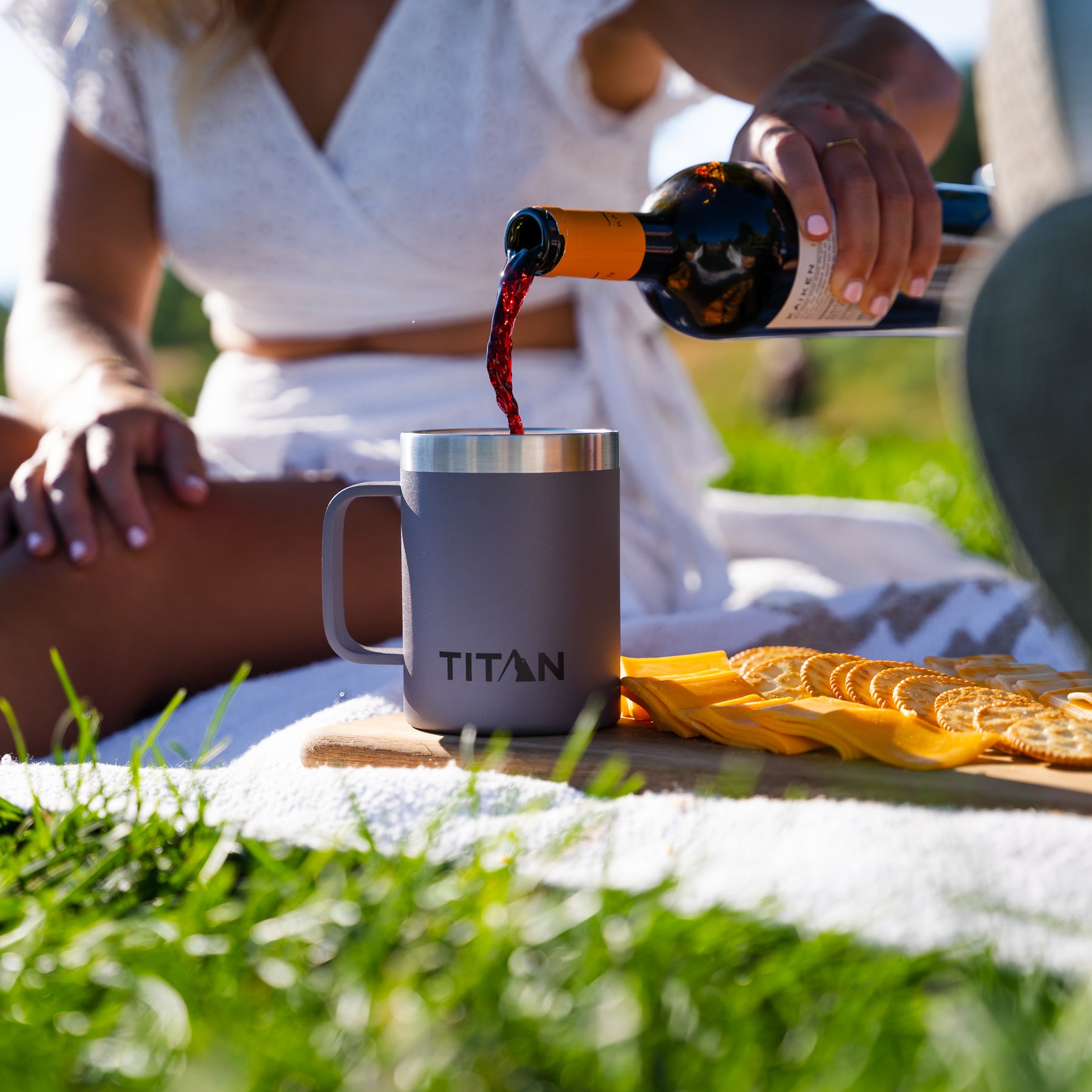 Titan by Arctic Zone™ 14 Oz. Stainless Steel Mug With Microban® Infused Lid* | Arctic Zone