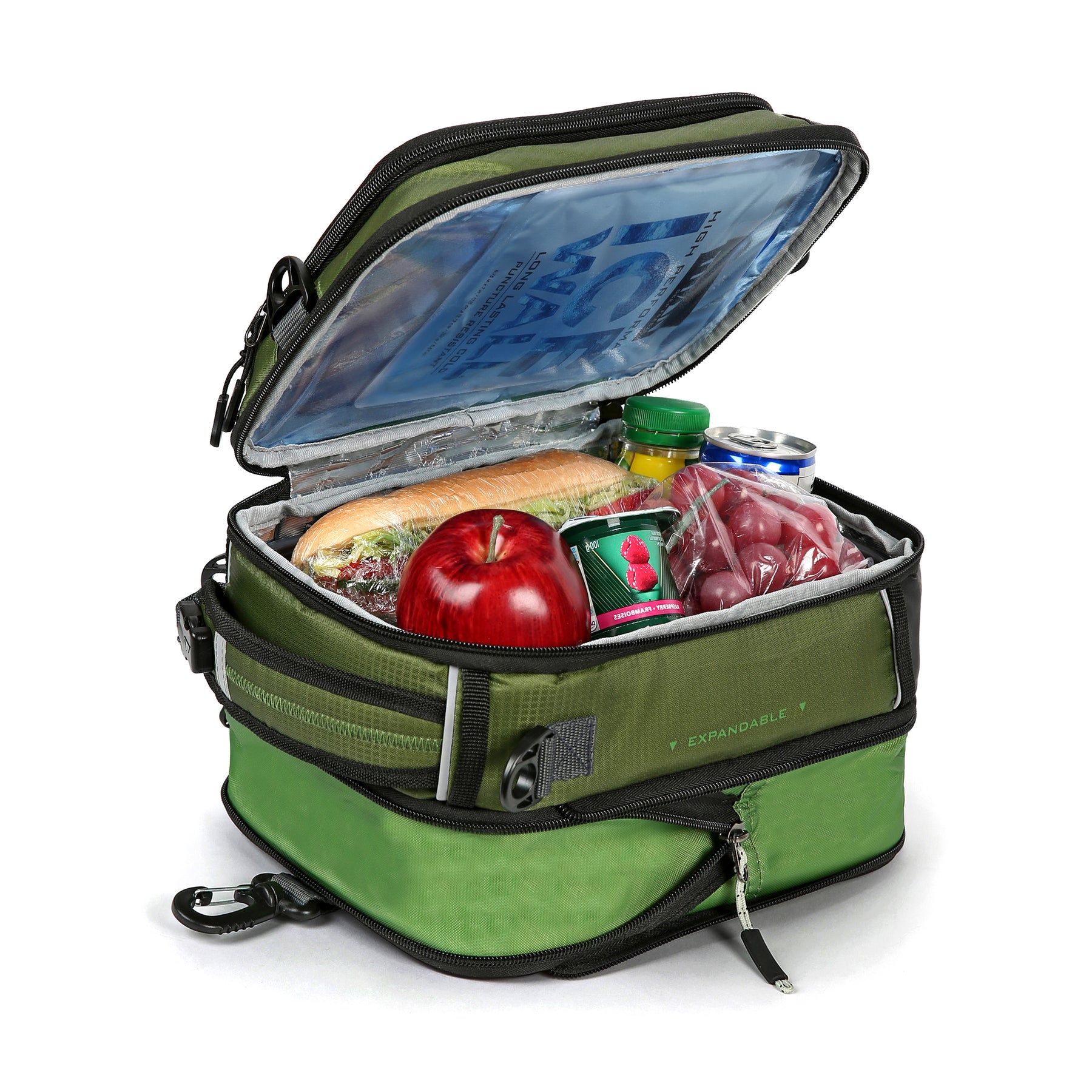 Titan by Arctic Zone™ Fridge Cold Dual Compartment Expandable Lunch Pack | Arctic Zone