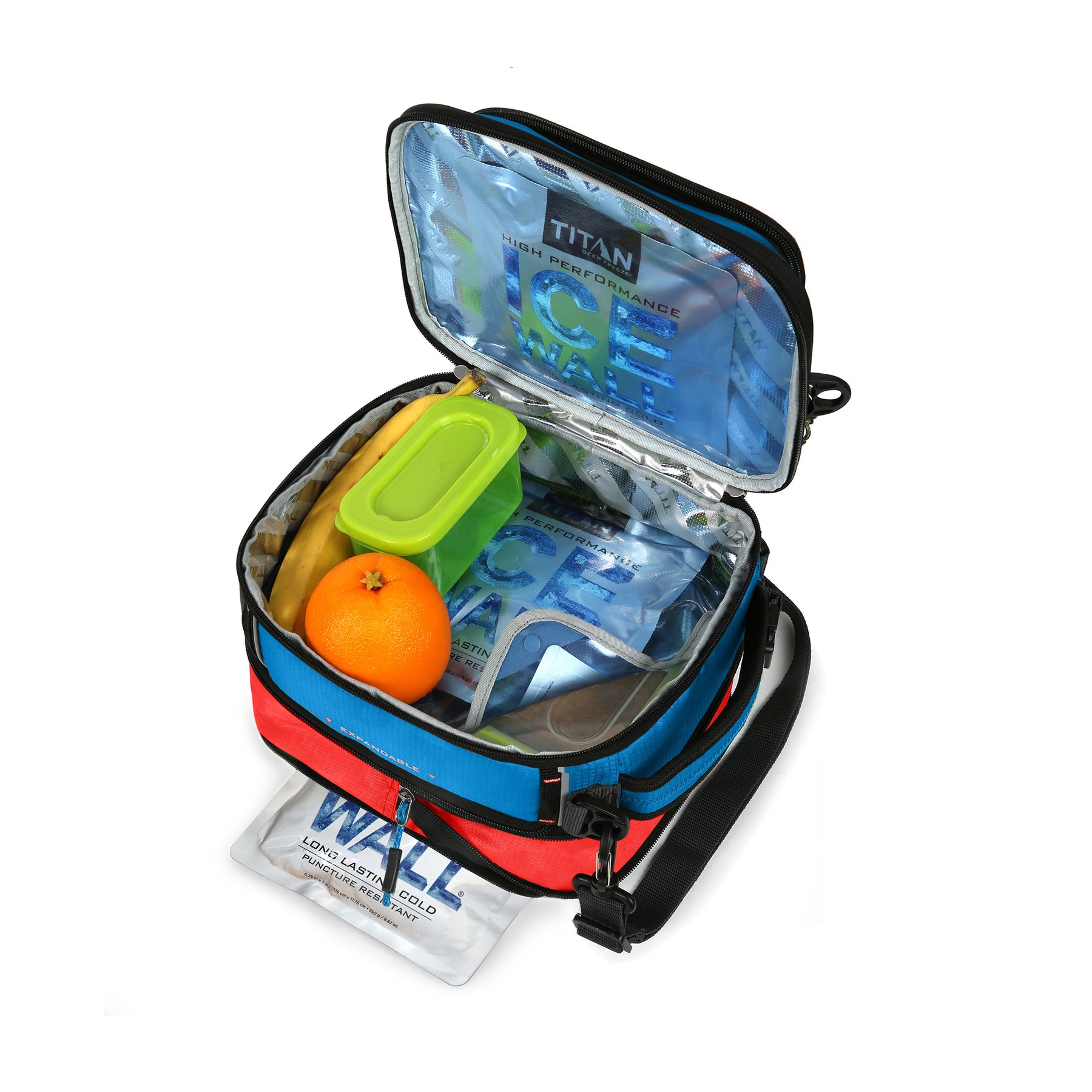 Titan by Arctic Zone™ Fridge Cold Dual Compartment Expandable Lunch Pack | Arctic Zone