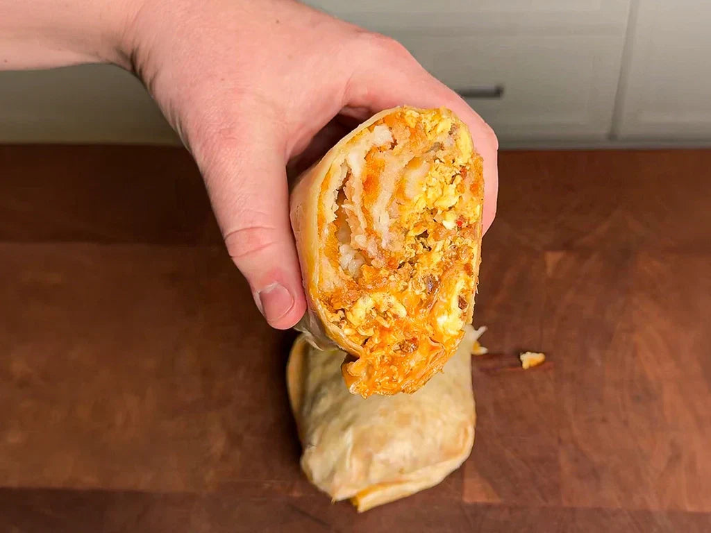Chorizo Breakfast Burritos