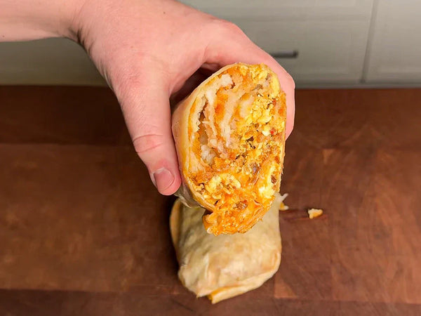 Chorizo Breakfast Burritos