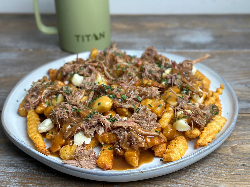 Smoked Pulled Pork Poutine Recipe