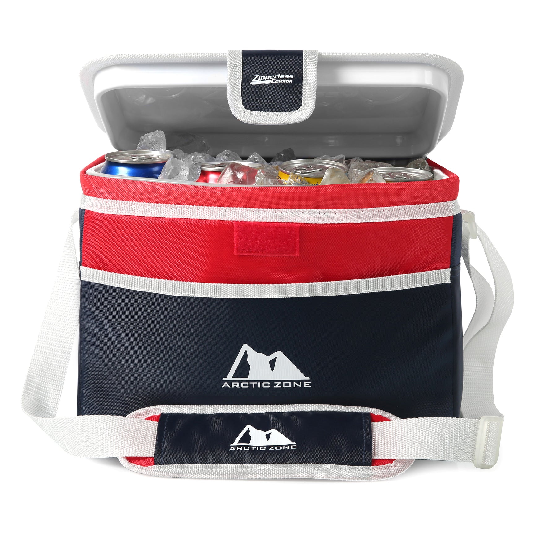 Arctic Zone 12 Can Zipperless™ Americana Cooler