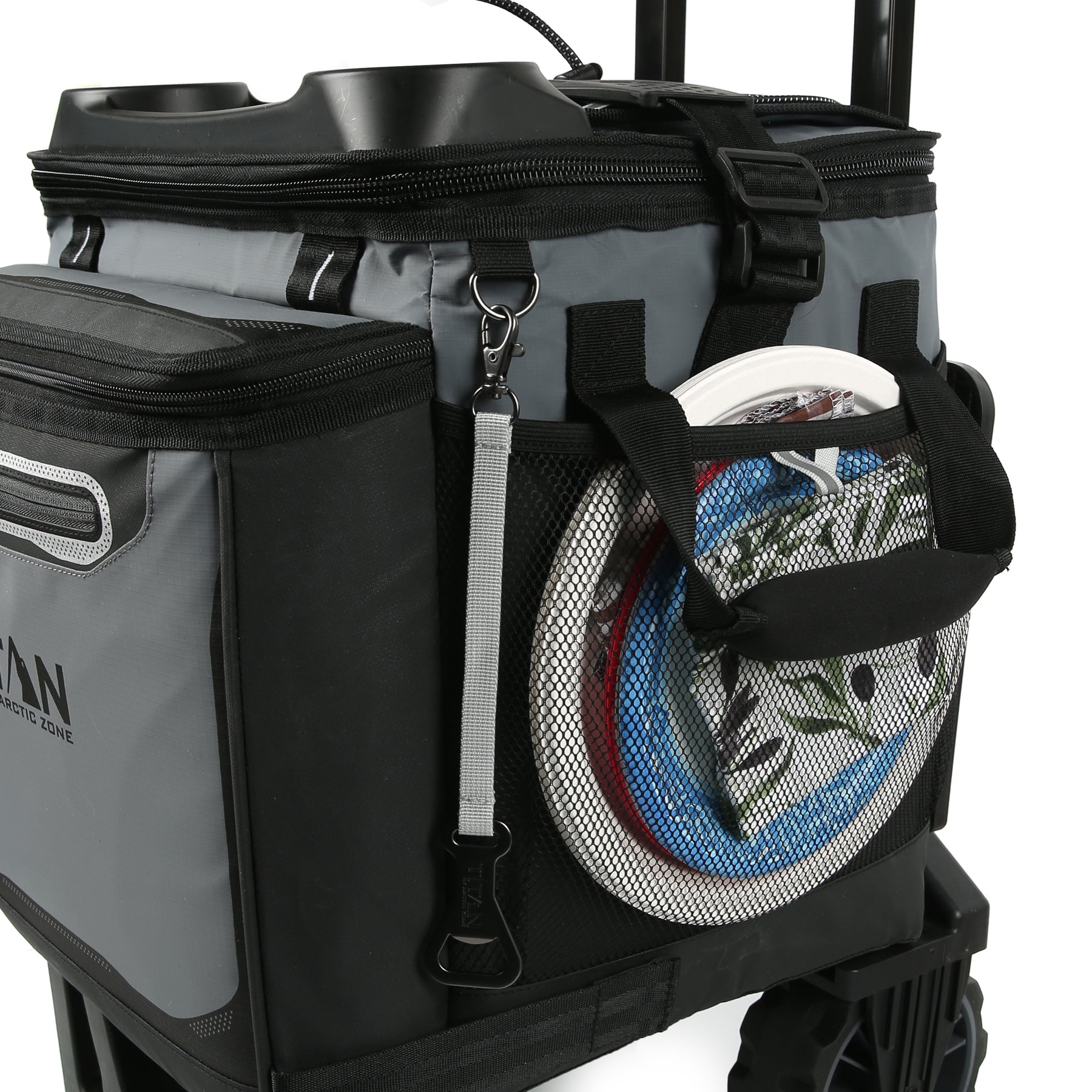 Titan by Arctic Zone® 60 Can High Performance Rolling Zipperless™ Cooler