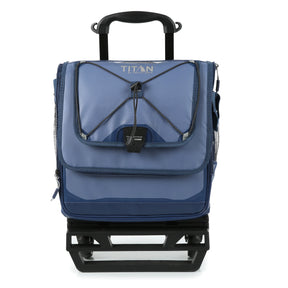 50 Can Collapsible Rolling Cooler with AT Cart