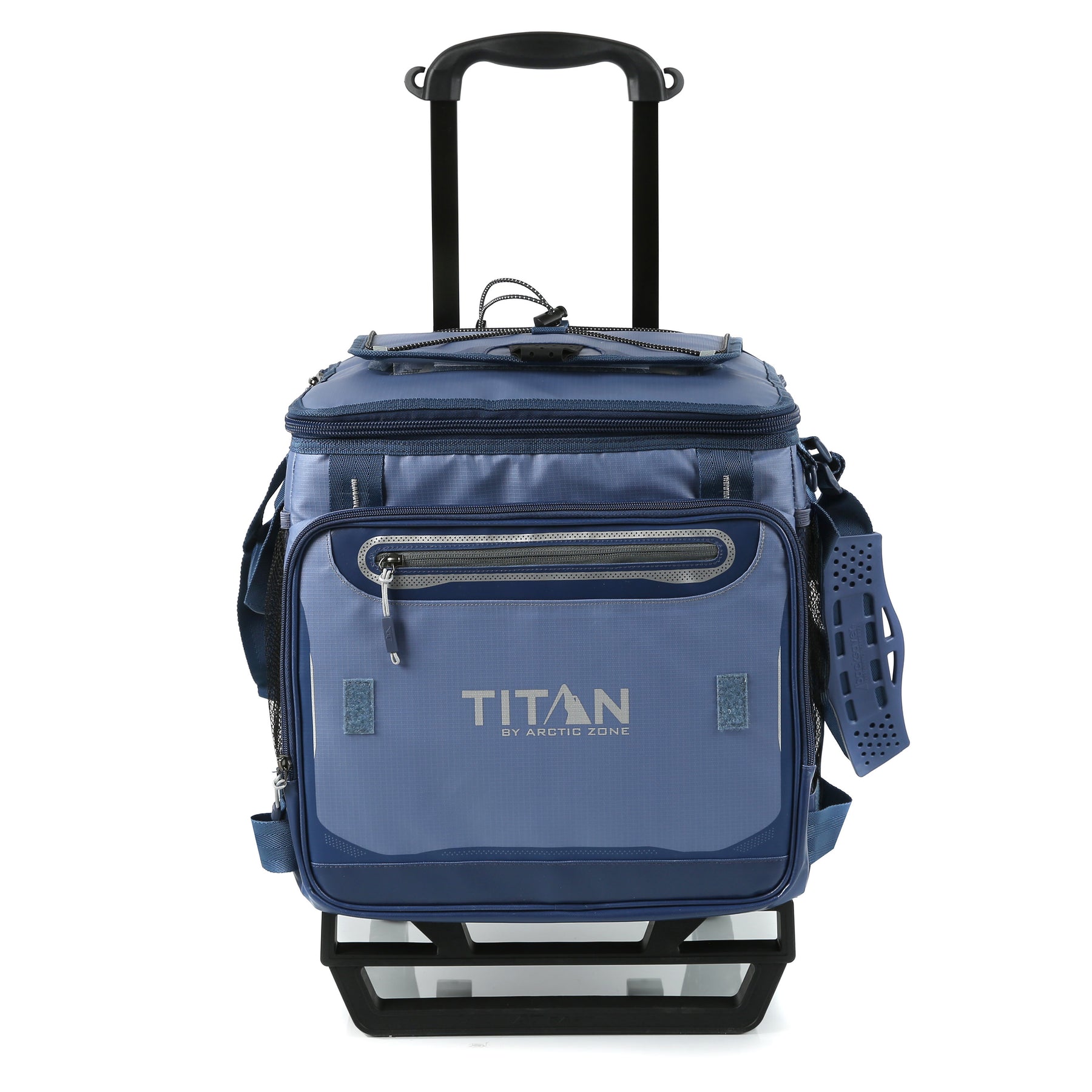 50 Can Collapsible Rolling Cooler with AT Cart