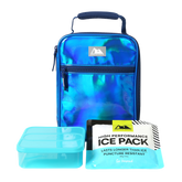 Chrome Lunch Box Combo