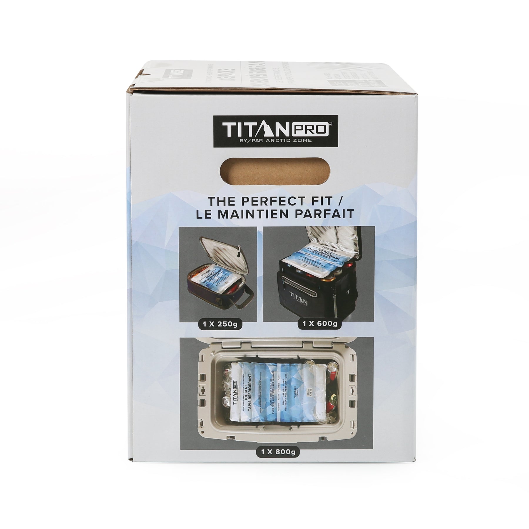 Titan PRO by Arctic Zone® High Performance Ice Packs with Deep Freeze™ Performance Gel – 10-Piece Combo