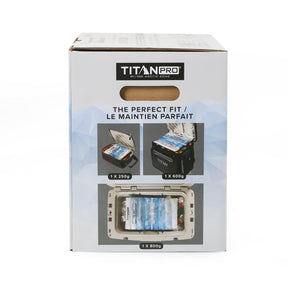 Titan PRO by Arctic Zone® High Performance Ice Packs with Deep Freeze™ Performance Gel – 10-Piece Combo