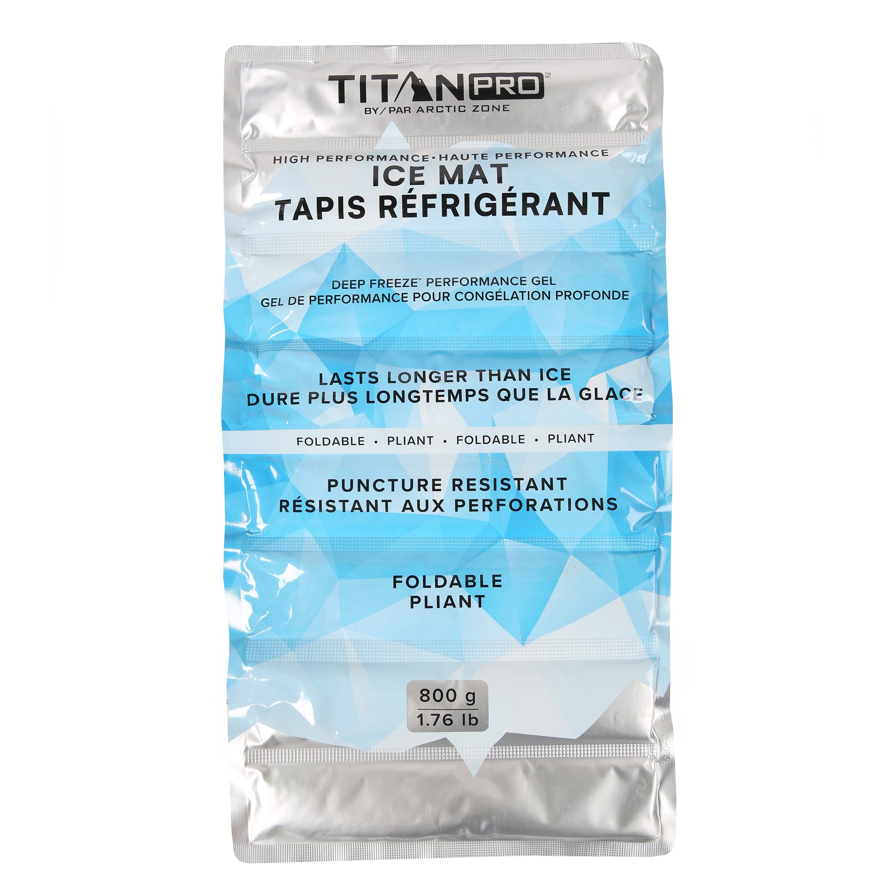 Titan PRO by Arctic Zone® High Performance Ice Packs with Deep Freeze™ Performance Gel – 10-Piece Combo