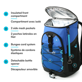 24 Can Backpack Cooler