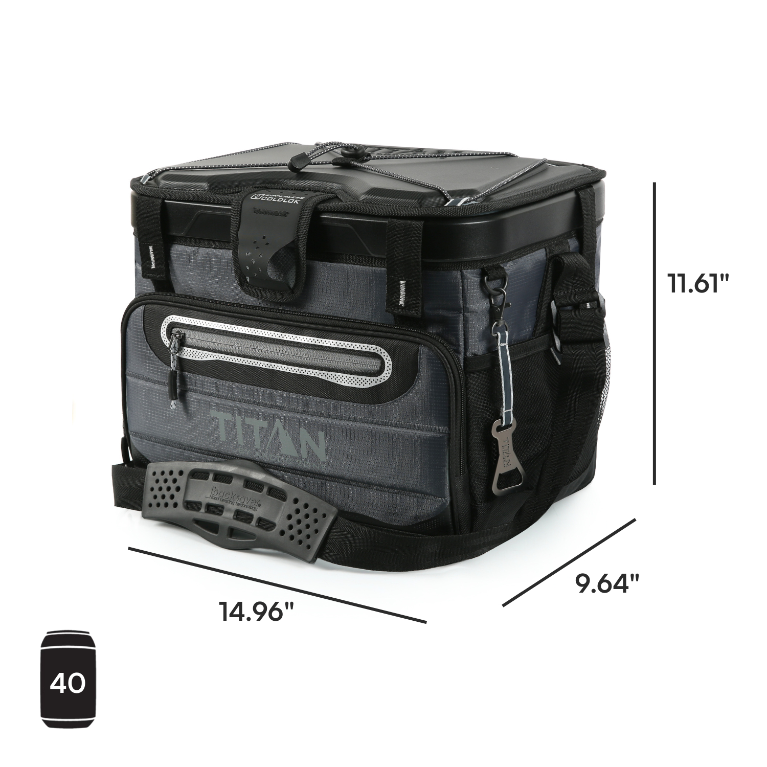 40 Can Collapsible Zipperless™ Soft Cooler