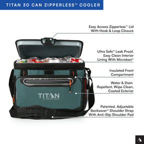 Titan by Arctic Zone™ 30 Can Zipperless HardBody® Cooler | Arctic Zone