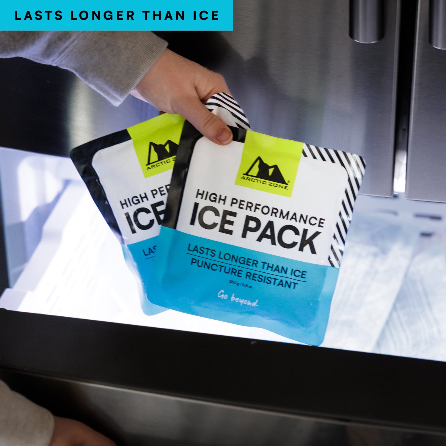 Set of 2 High Performance Ice Packs (250g)