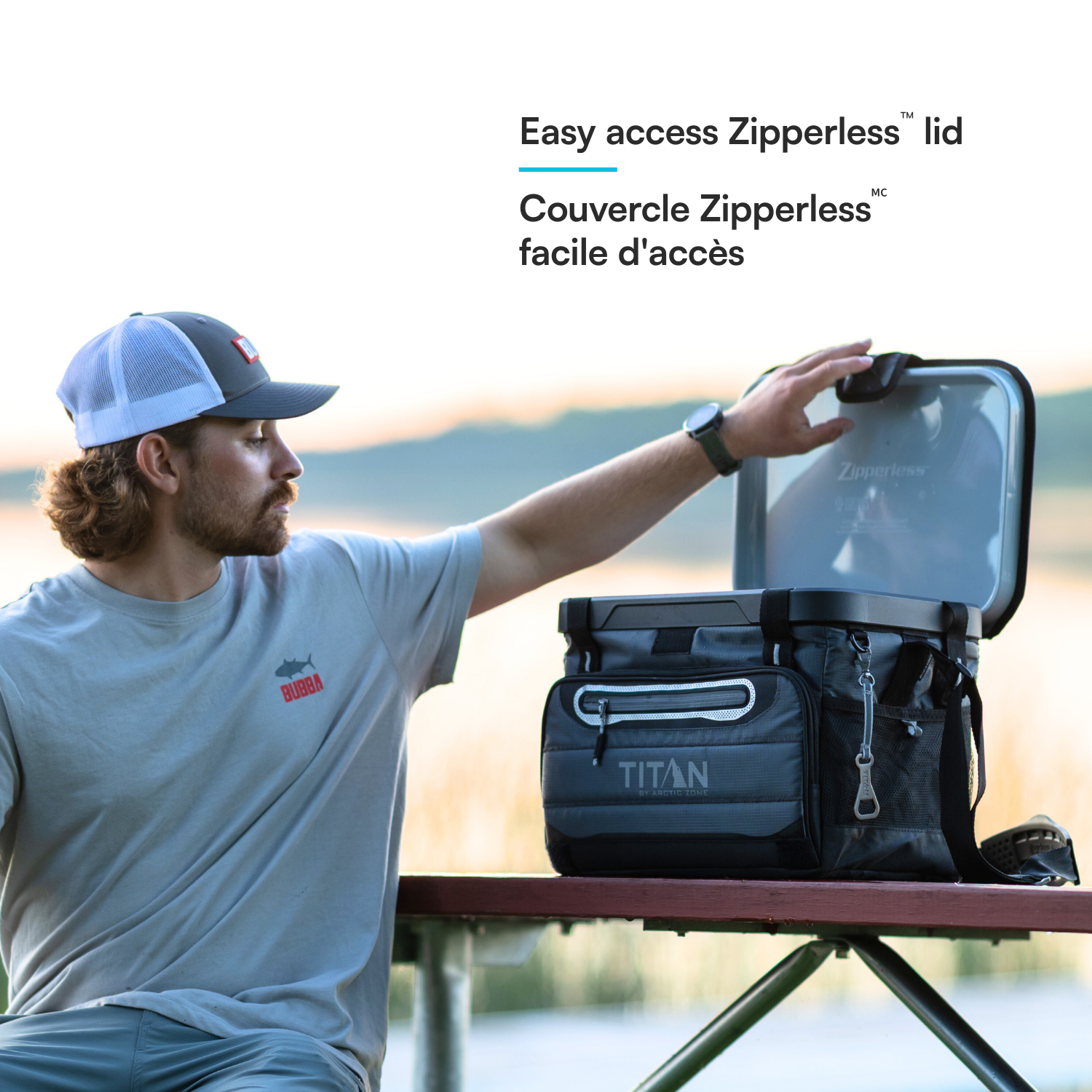 40 Can Collapsible Zipperless™ Soft Cooler | Titan by Arctic Zone®
