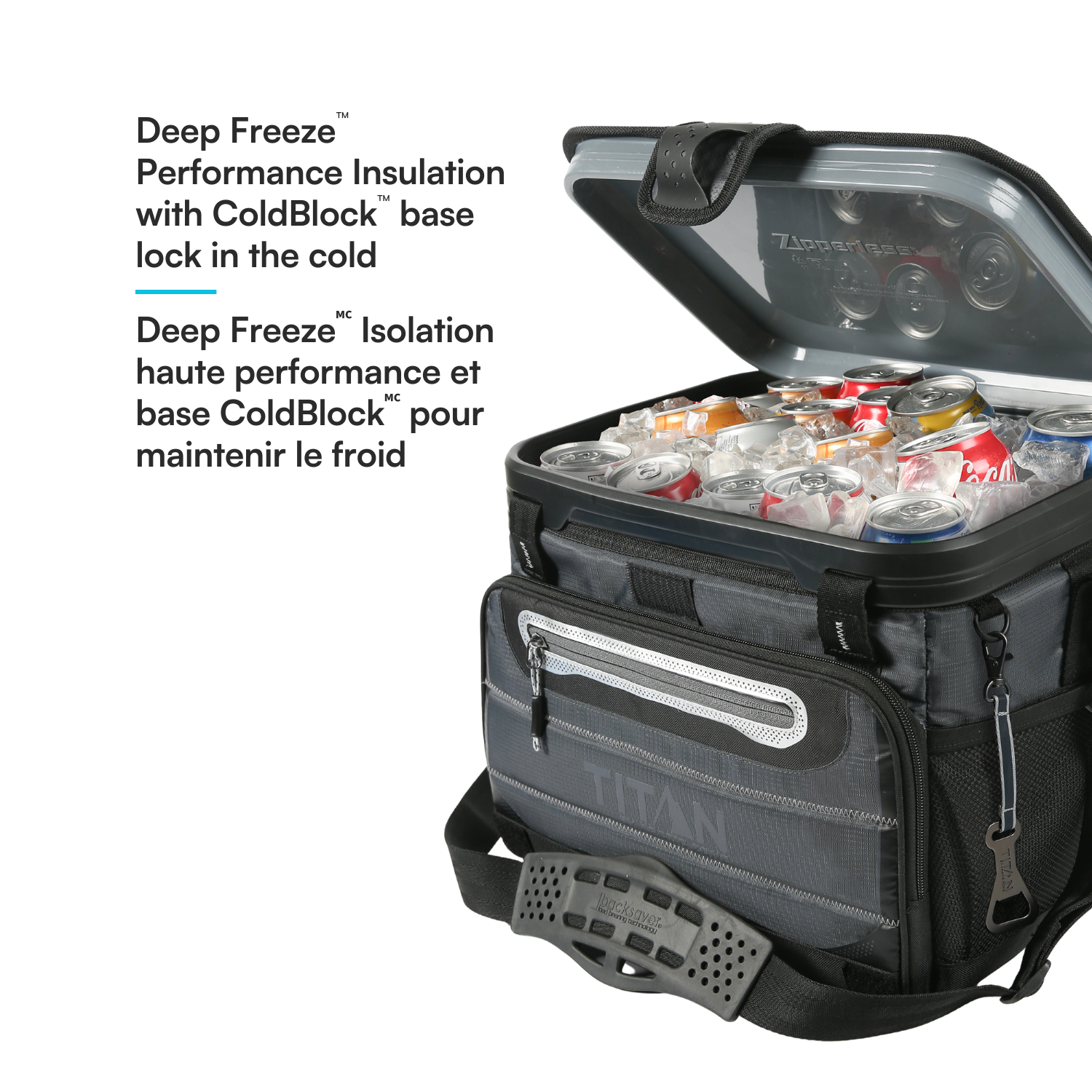 40 Can Collapsible Zipperless™ Soft Cooler | Titan by Arctic Zone®