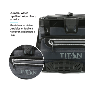 40 Can Collapsible Zipperless™ Soft Cooler | Titan by Arctic Zone®