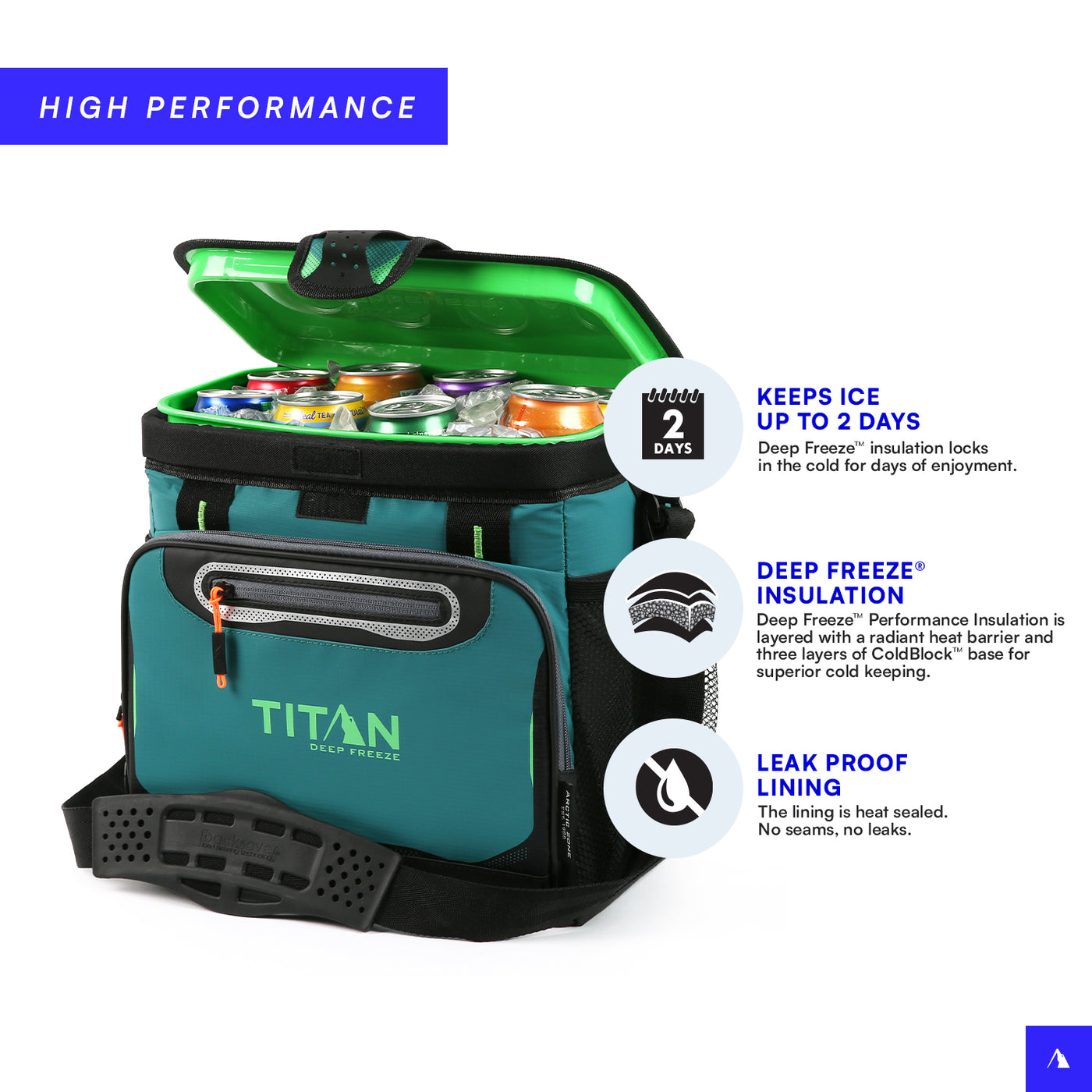 Titan Deep Freeze Can Zipperless Cooler Titan Deep Freeze Can Zipperless Cooler