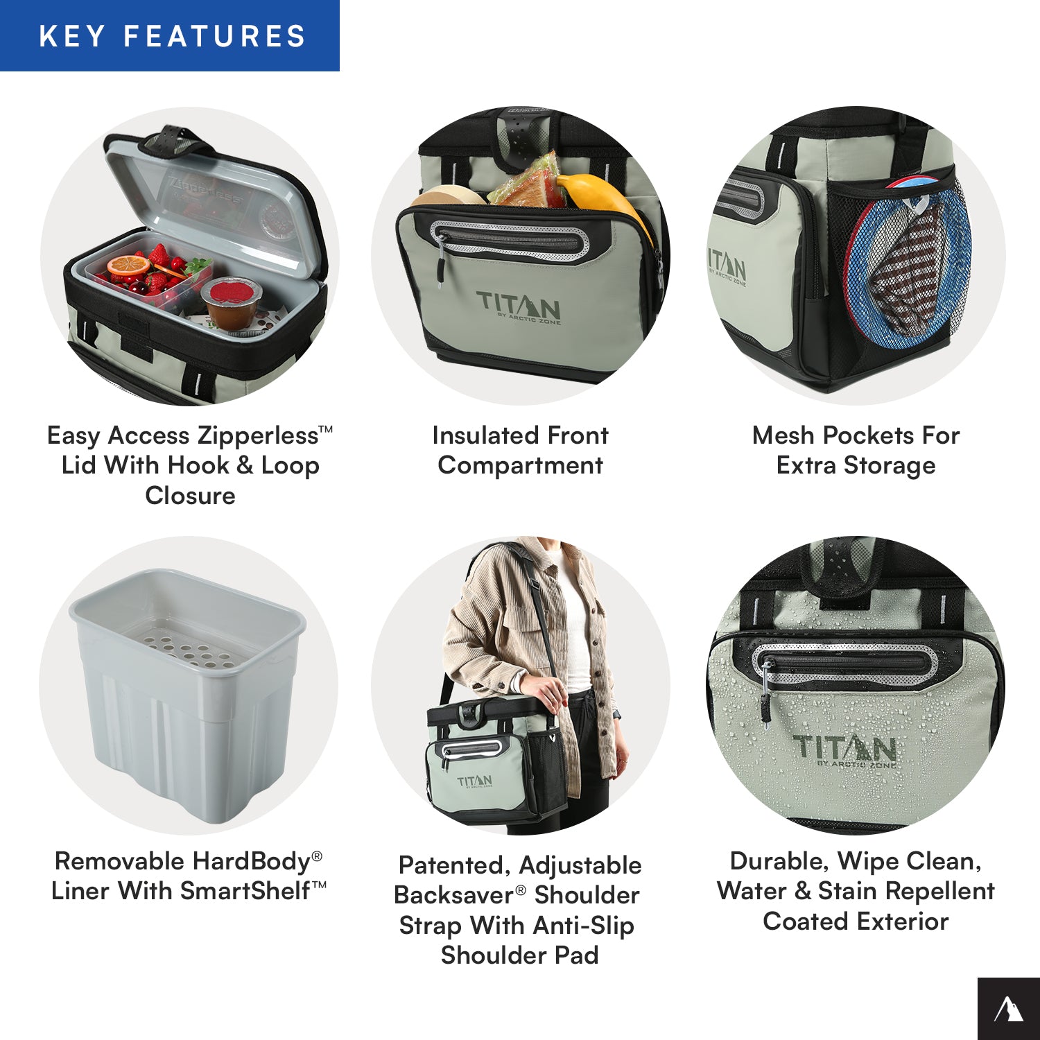 16 Can Zipperless HardBody® Cooler