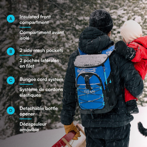 24 Can Backpack Cooler