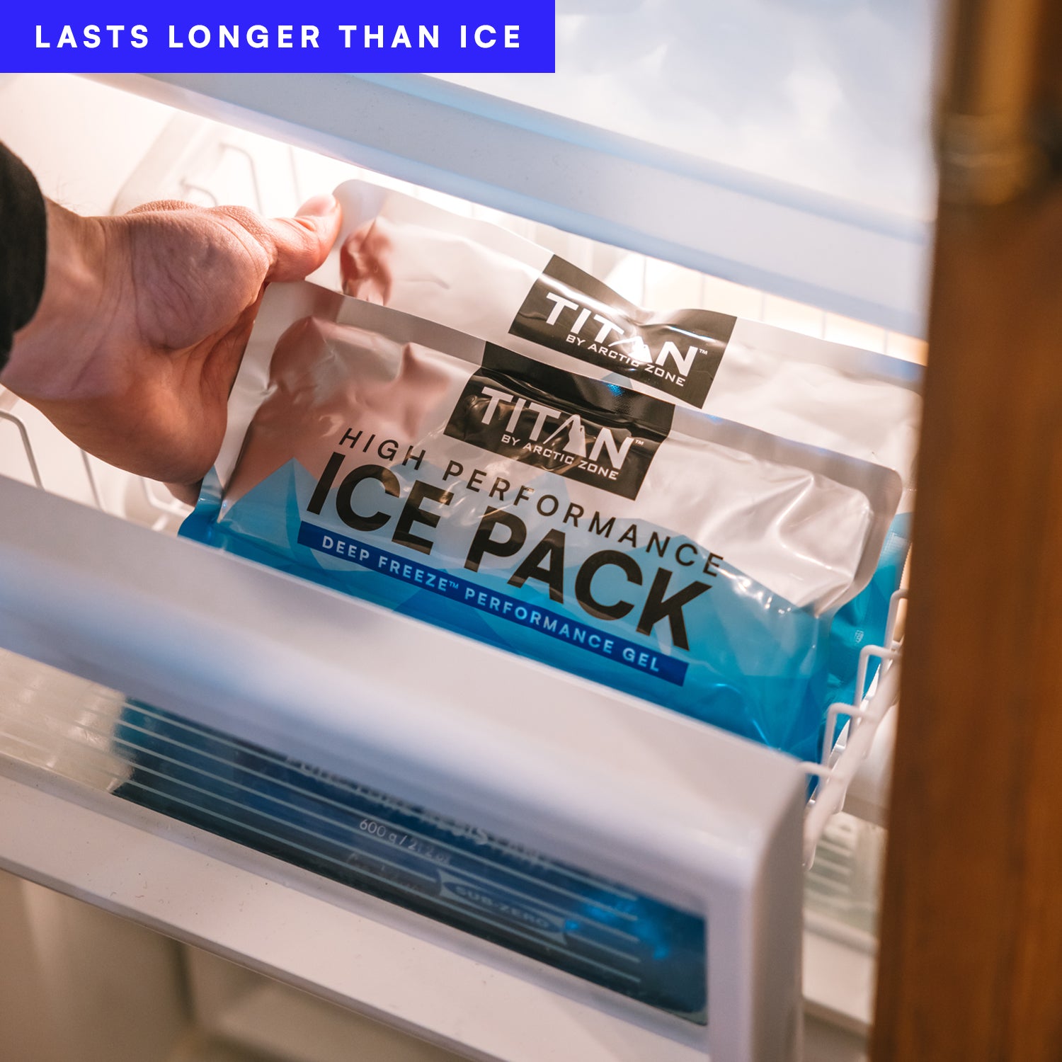 Set of 2 High Performance Cooler Ice Packs (600g)