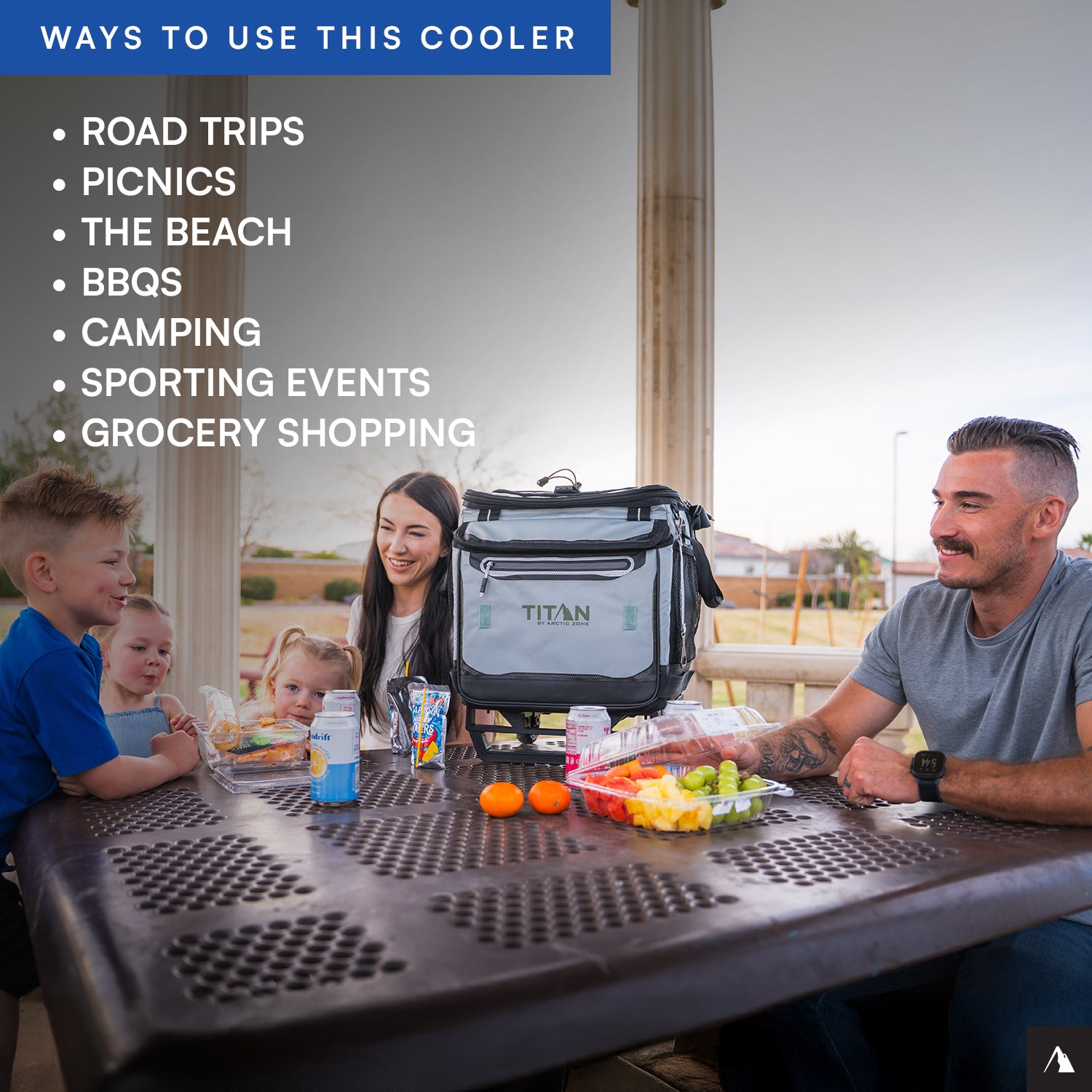 Titan by Arctic Zone™ 60 (50+10) Can Wheeled Cooler | Arctic Zone