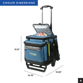 Titan by Arctic Zone™ 60 (50+10) Can Wheeled Cooler | Arctic Zone