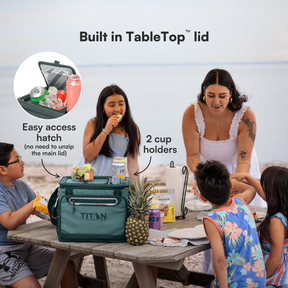 30 Can Collapsible Iceless™ TableTop™ Cooler with Ice Blanket™
