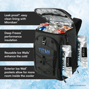30 Can Collapsible Backpack Cooler With Ice Walls®