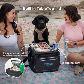 30 Can Collapsible Iceless™ TableTop™ Cooler with Ice Blanket™