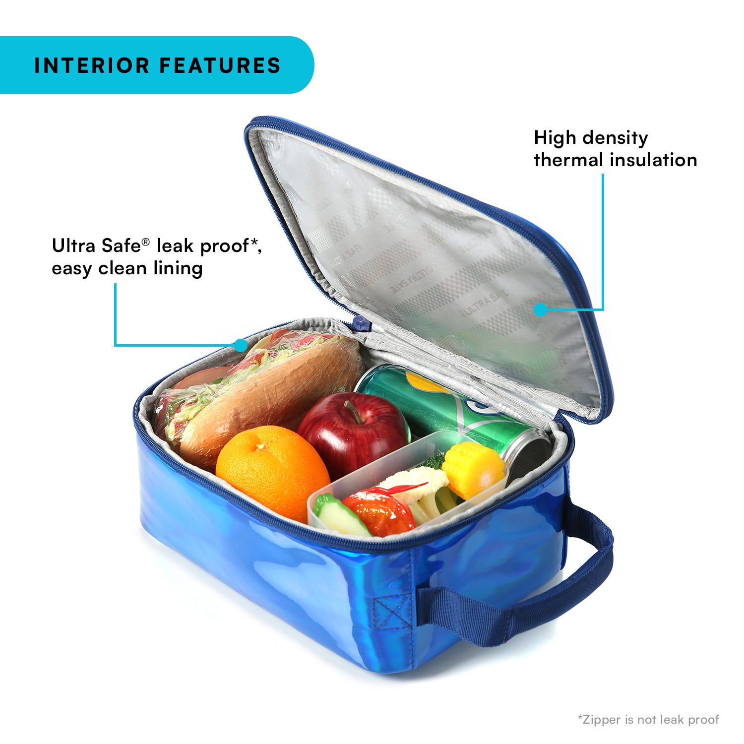 Chrome Lunch Box Combo
