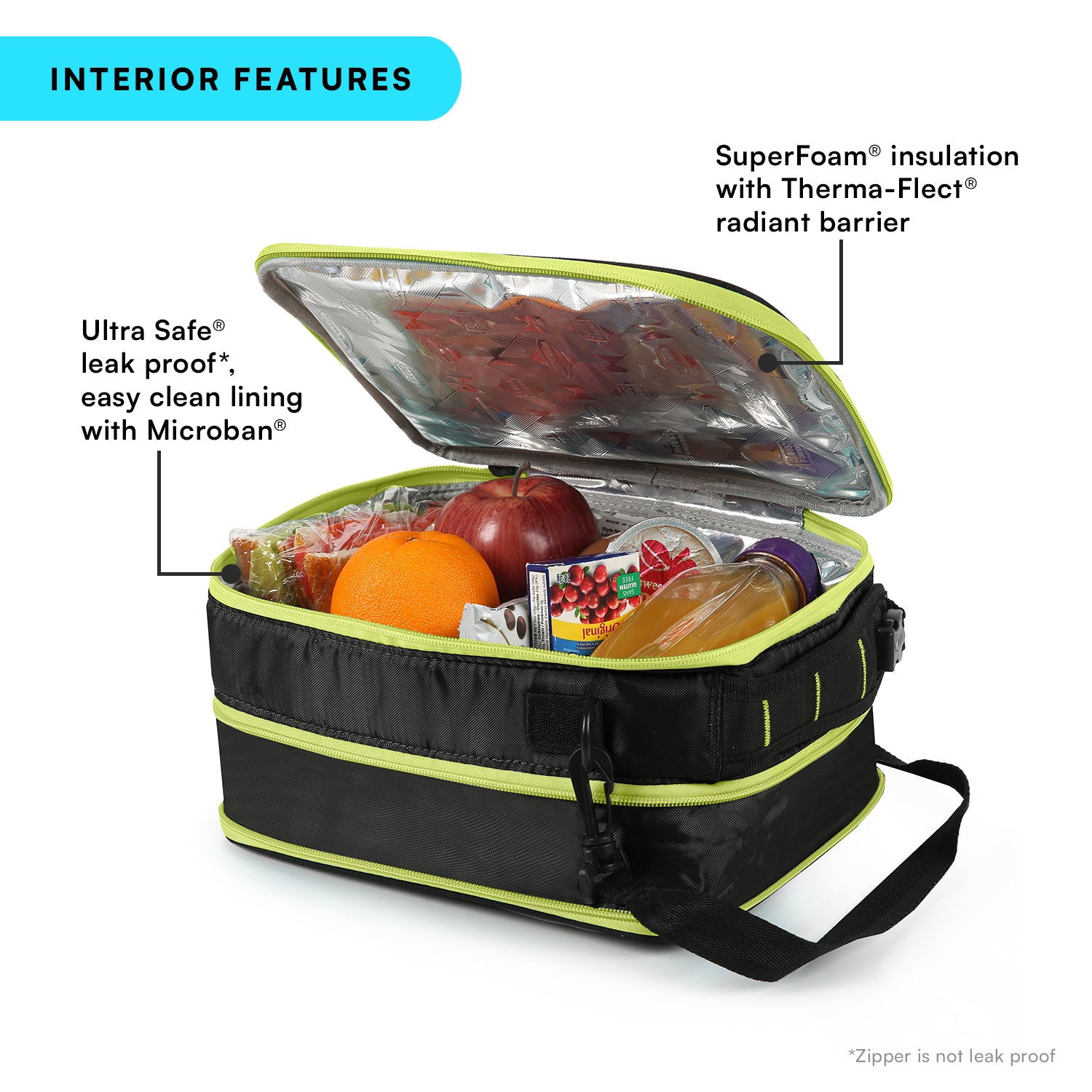 High Performance Ultimate Upright Expandable Lunch Pack