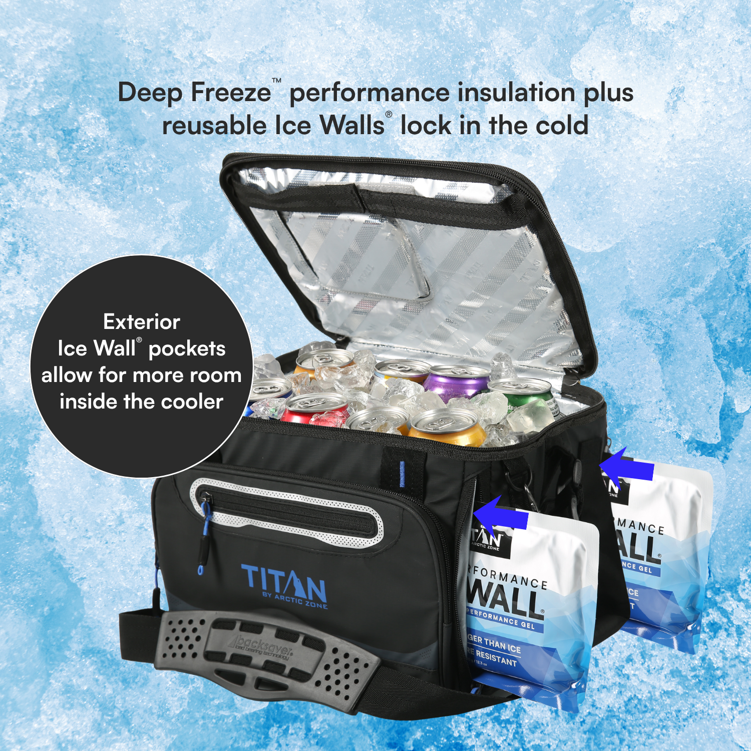 18 Can Collapsible TableTop™ Cooler with Ice Walls®